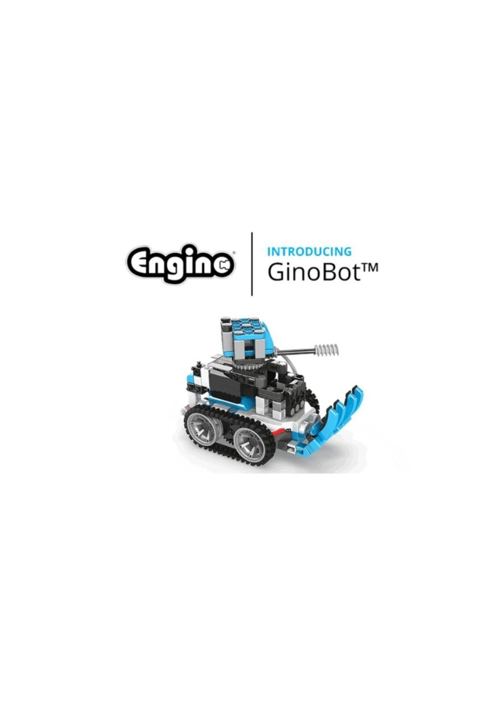 Конструктор Ginobot із 10 бонусними моделями (IN90) Engino (254070951)