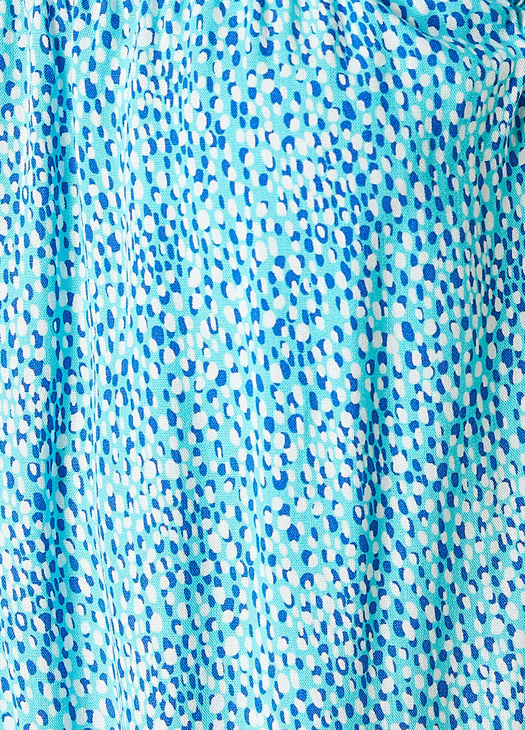 Блакитна кежуал сукня KOTON з абстрактним візерунком