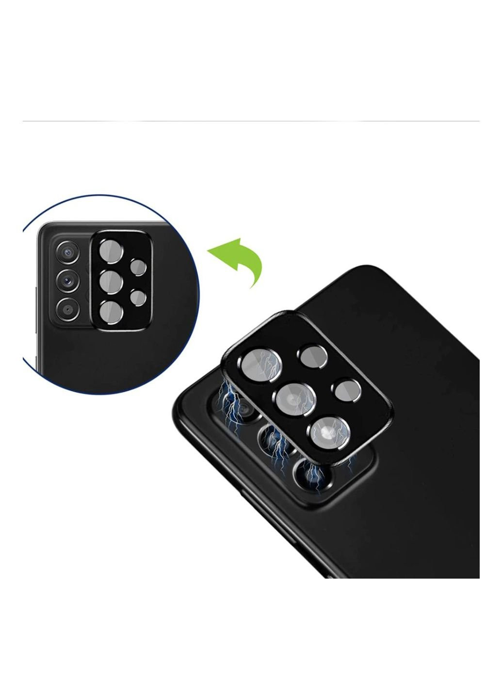 Скло захисне камеры Samsung Galaxy A71 SM-A7160 (706625) BeCover (252368413)