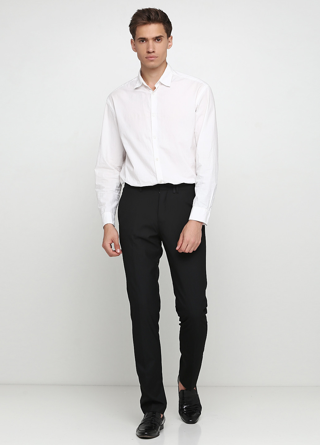 Черные кэжуал демисезонные зауженные брюки Devred