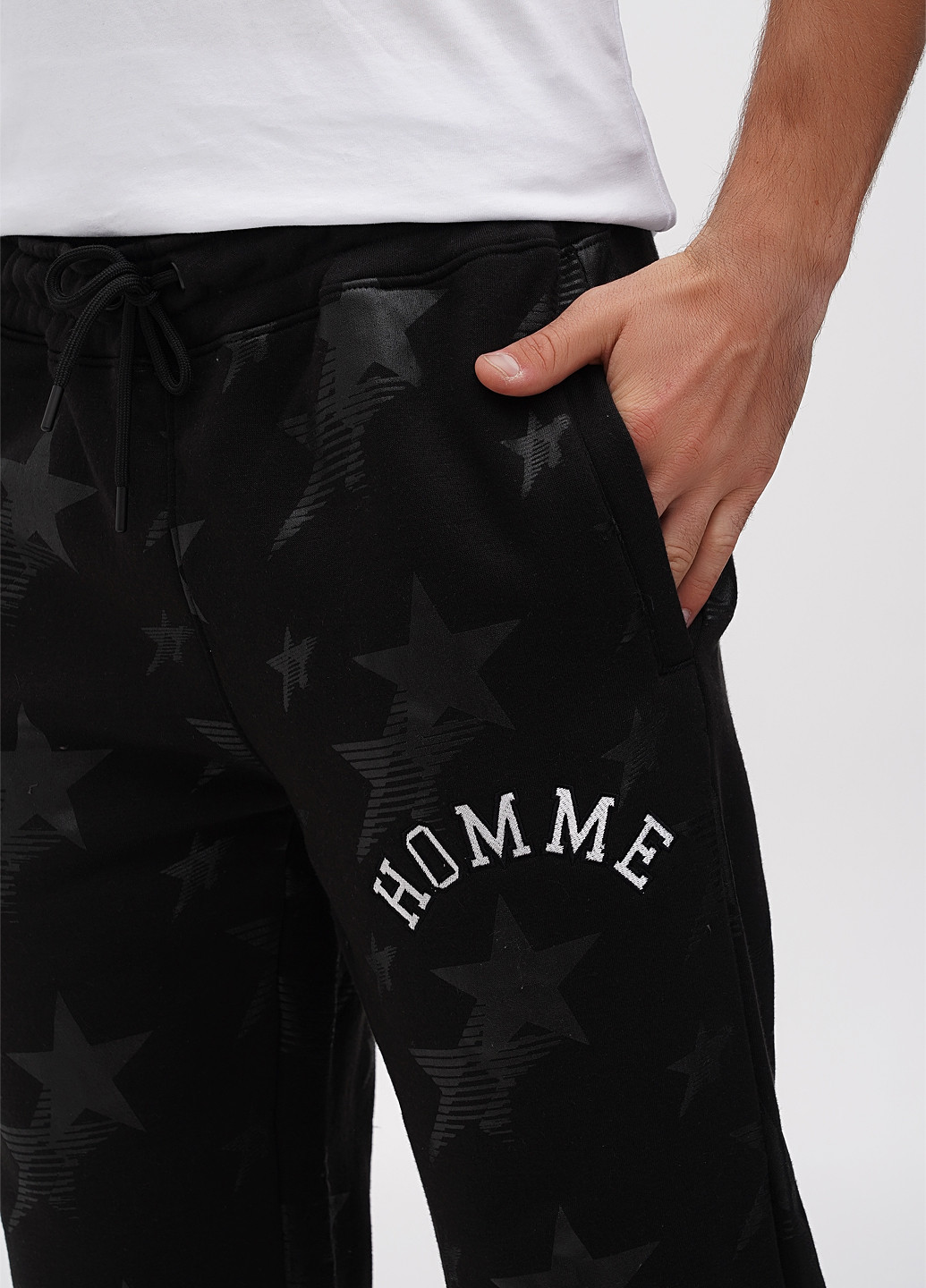 Черные кэжуал, спортивные демисезонные джоггеры брюки Boohoo