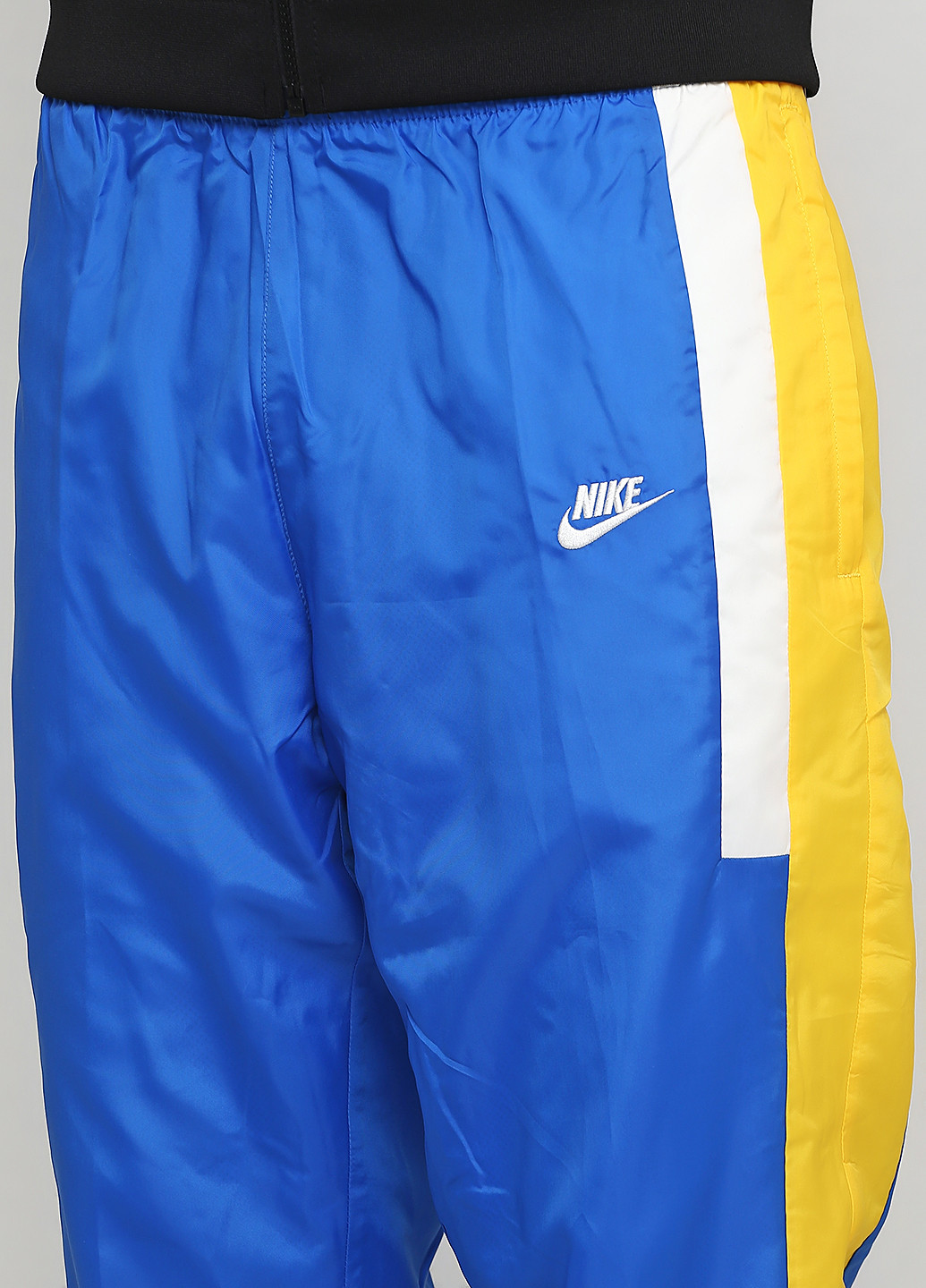 Синие спортивные демисезонные зауженные брюки Nike