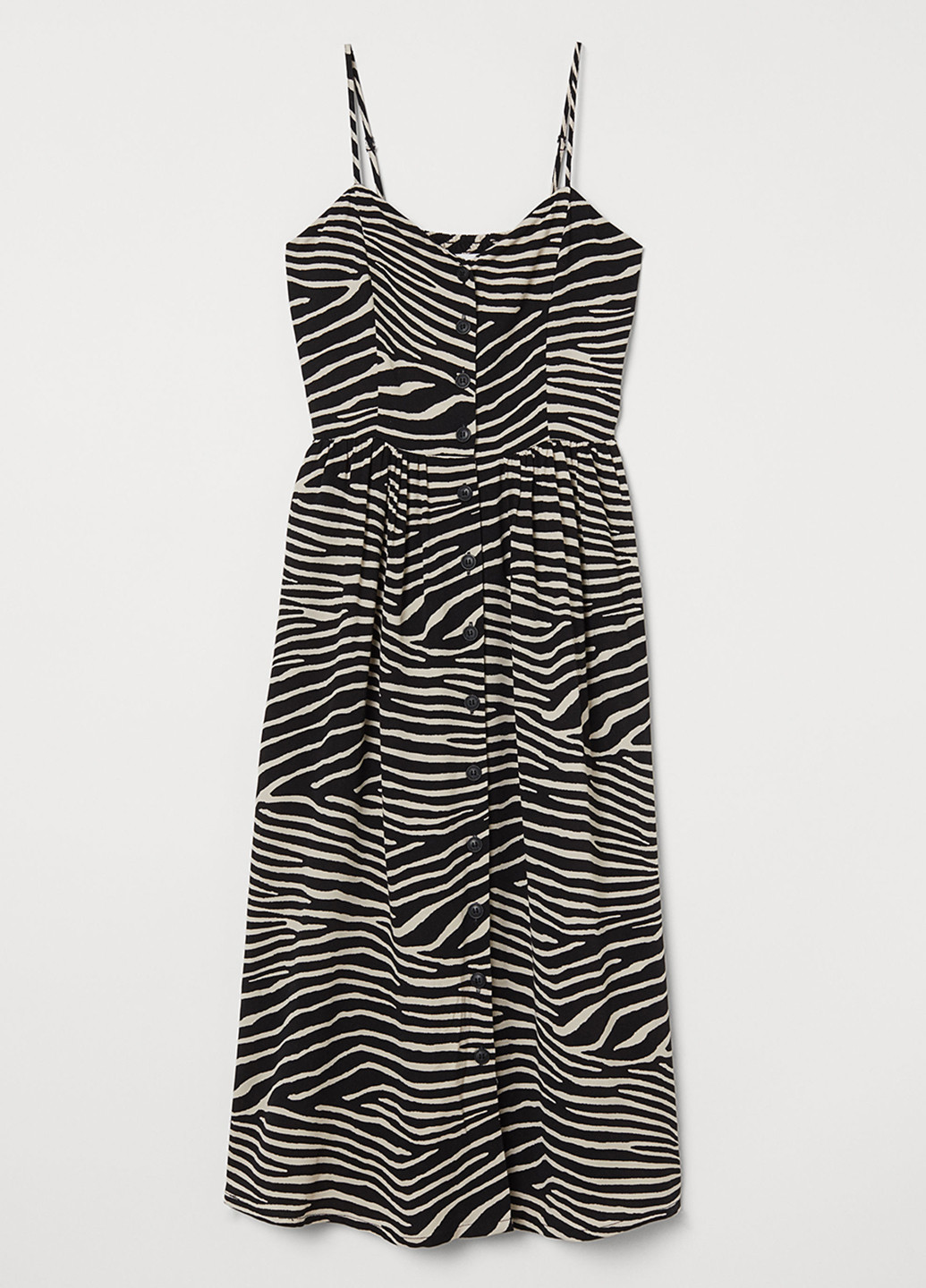 Комбінована кежуал сукня H&M зебра