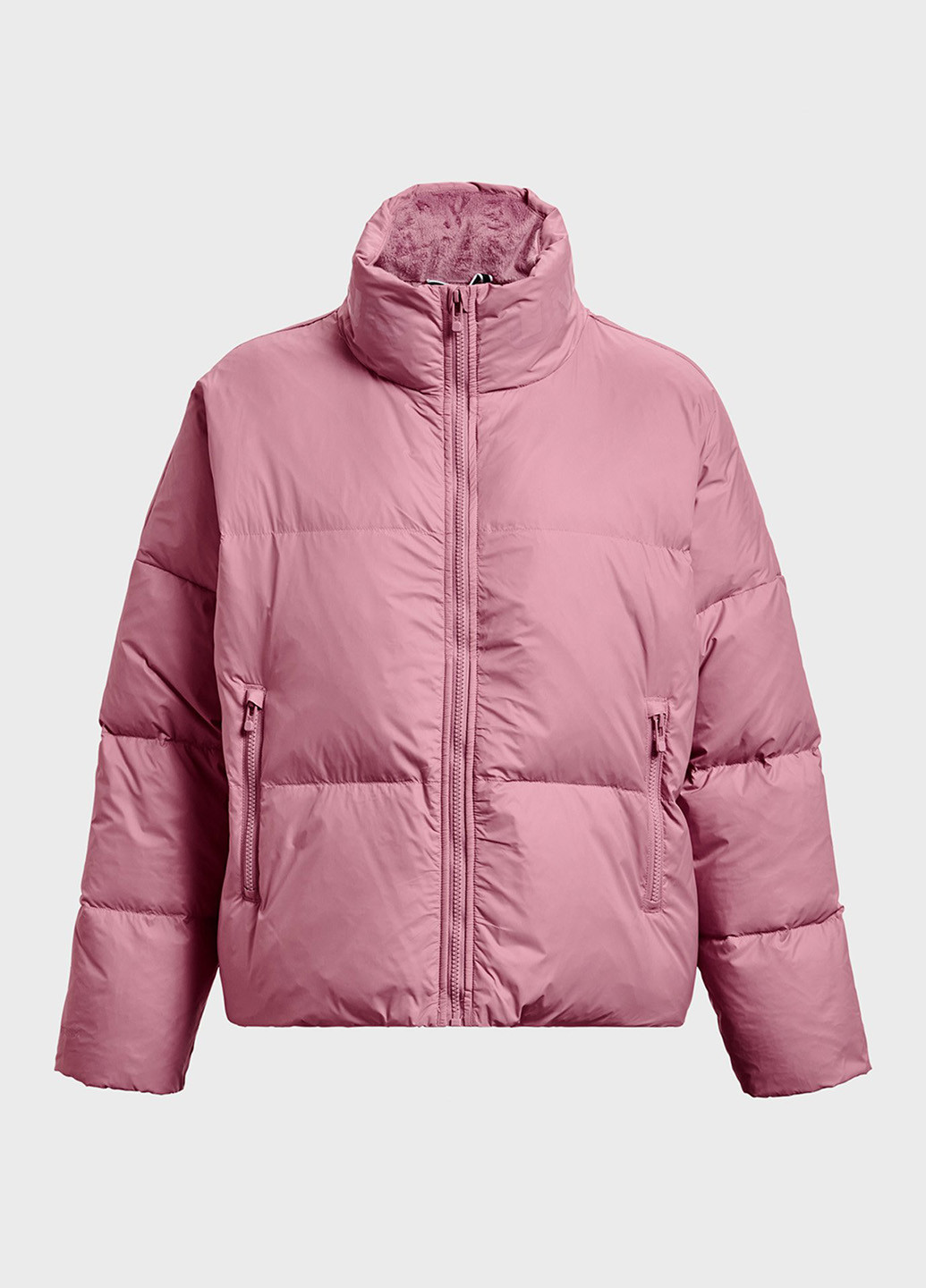 Розовый зимний Пуховик Under Armour
