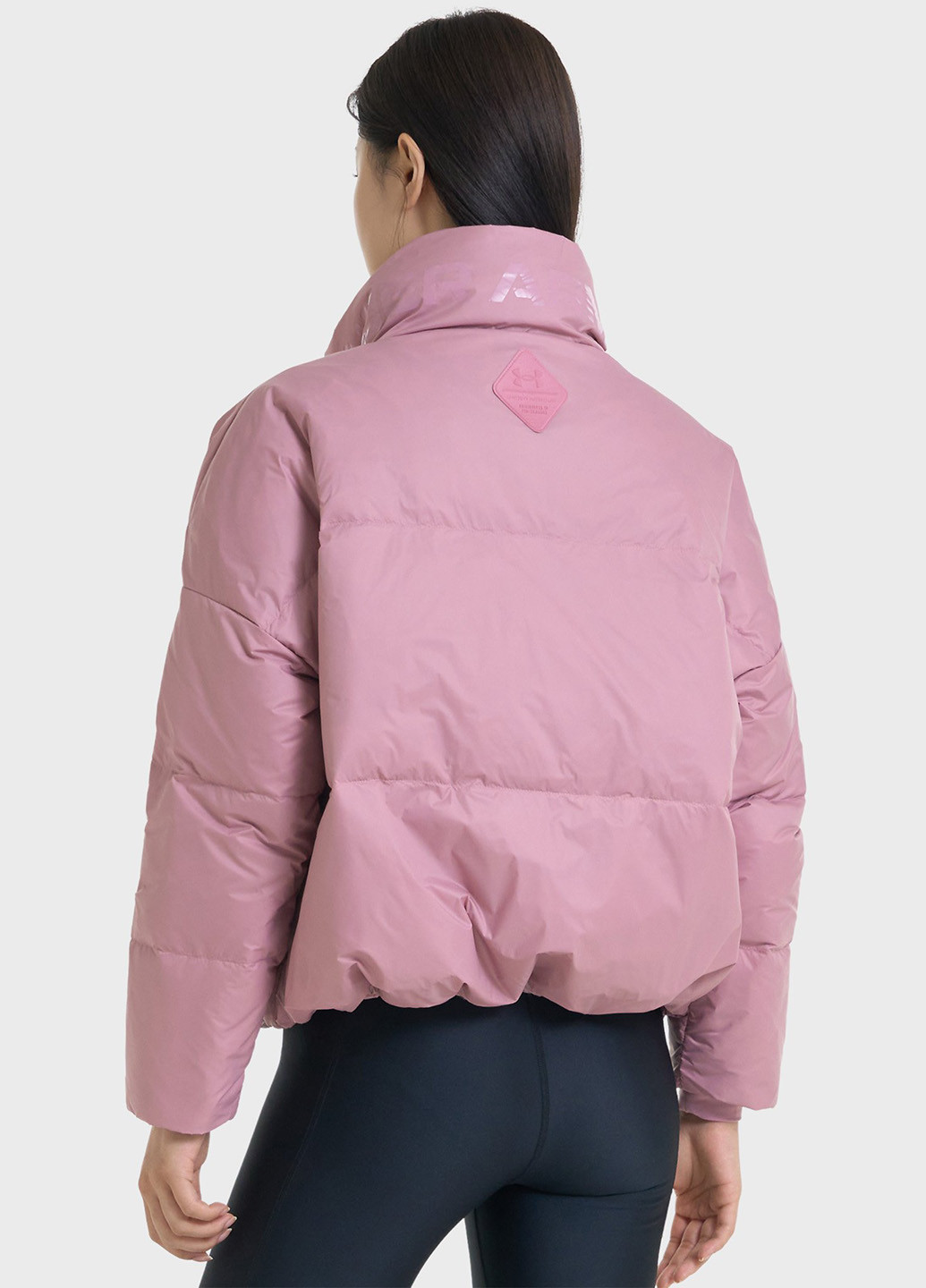 Розовый зимний Пуховик Under Armour
