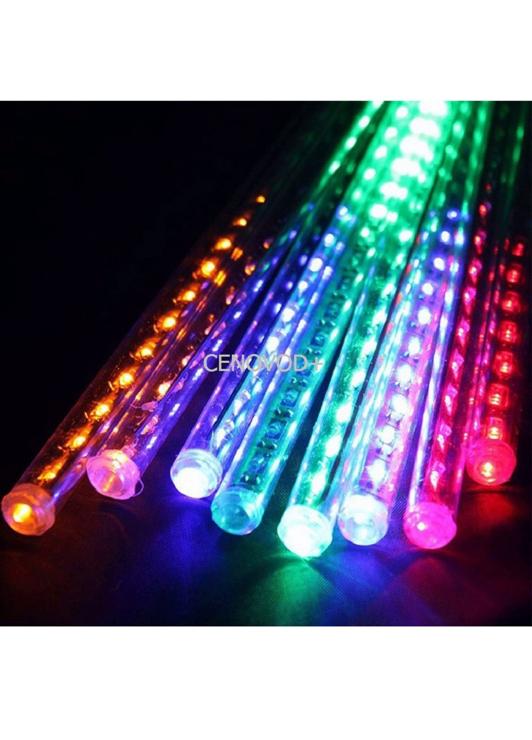 Гирлянда падающий снег метеоритный дождь 50 см 8 шт (3602342-Т) Мультиколор Francesco Marconi (249908758)