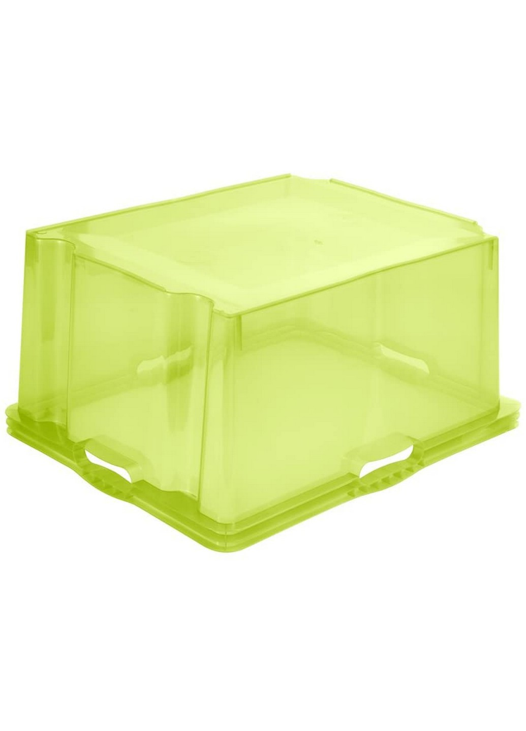 Ящик для зберігання Franz 44 л прозорий салатовий (Кеї-0274.2) Keeeper (217310023)