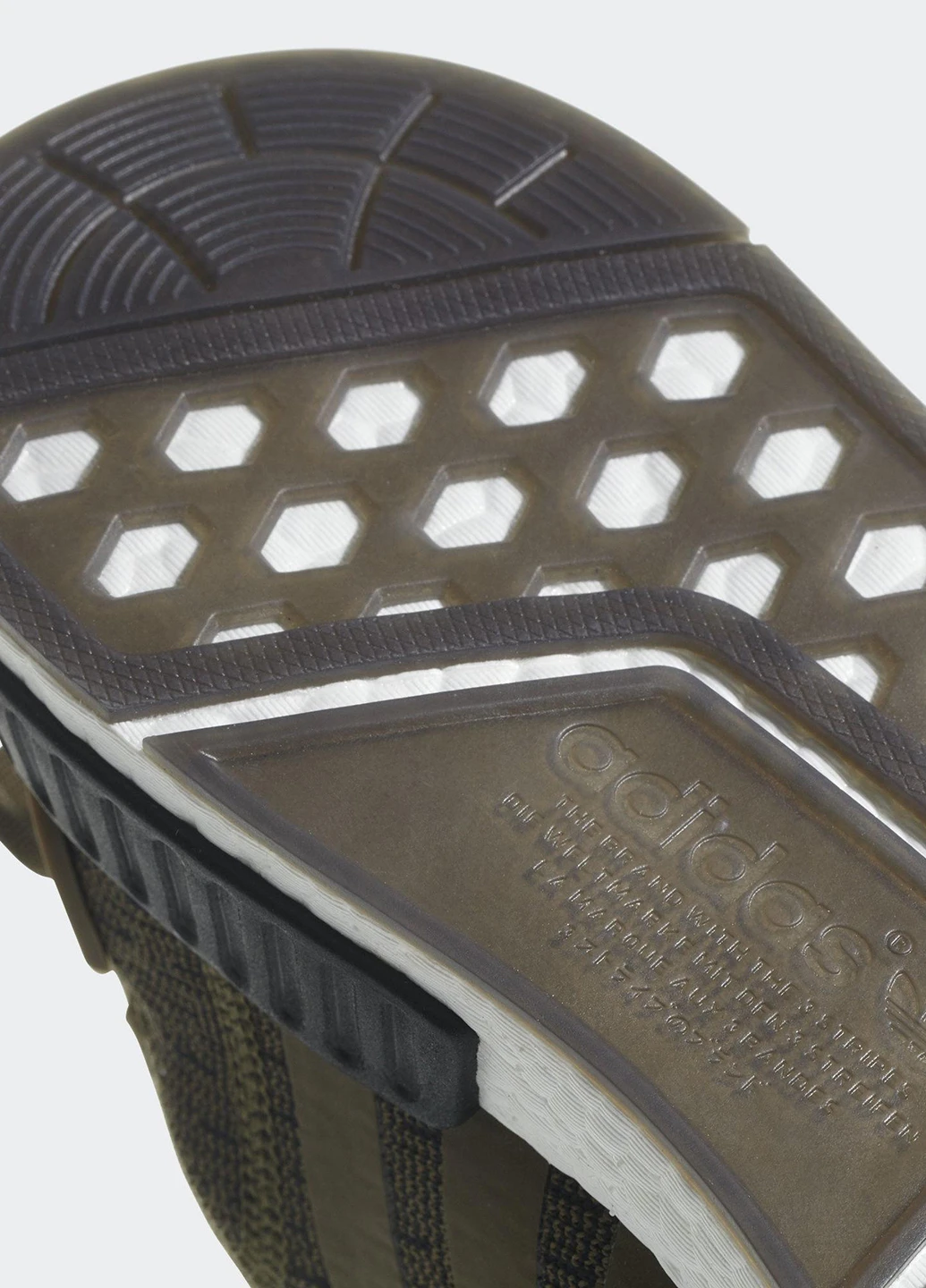 Коричневые демисезонные кроссовки adidas