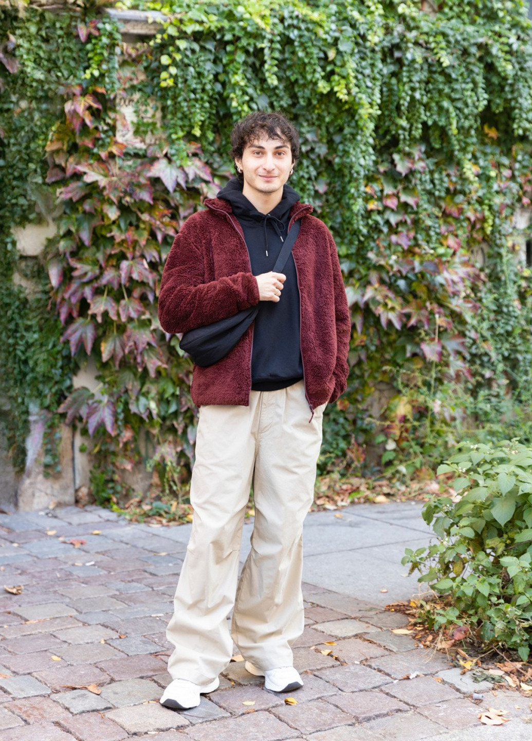 Бордова демісезонна куртка Uniqlo