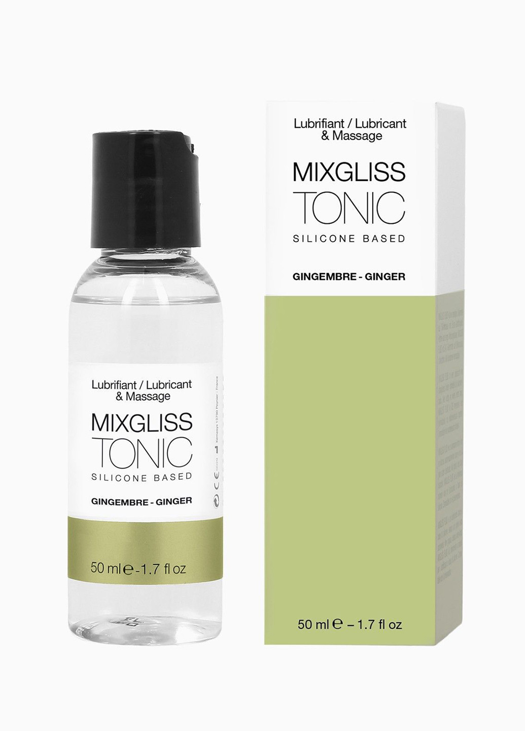 Лубрикант на силиконовой основе TONIC - GINGEMBRE (50 мл) с ароматом имбиря MixGliss (254152218)