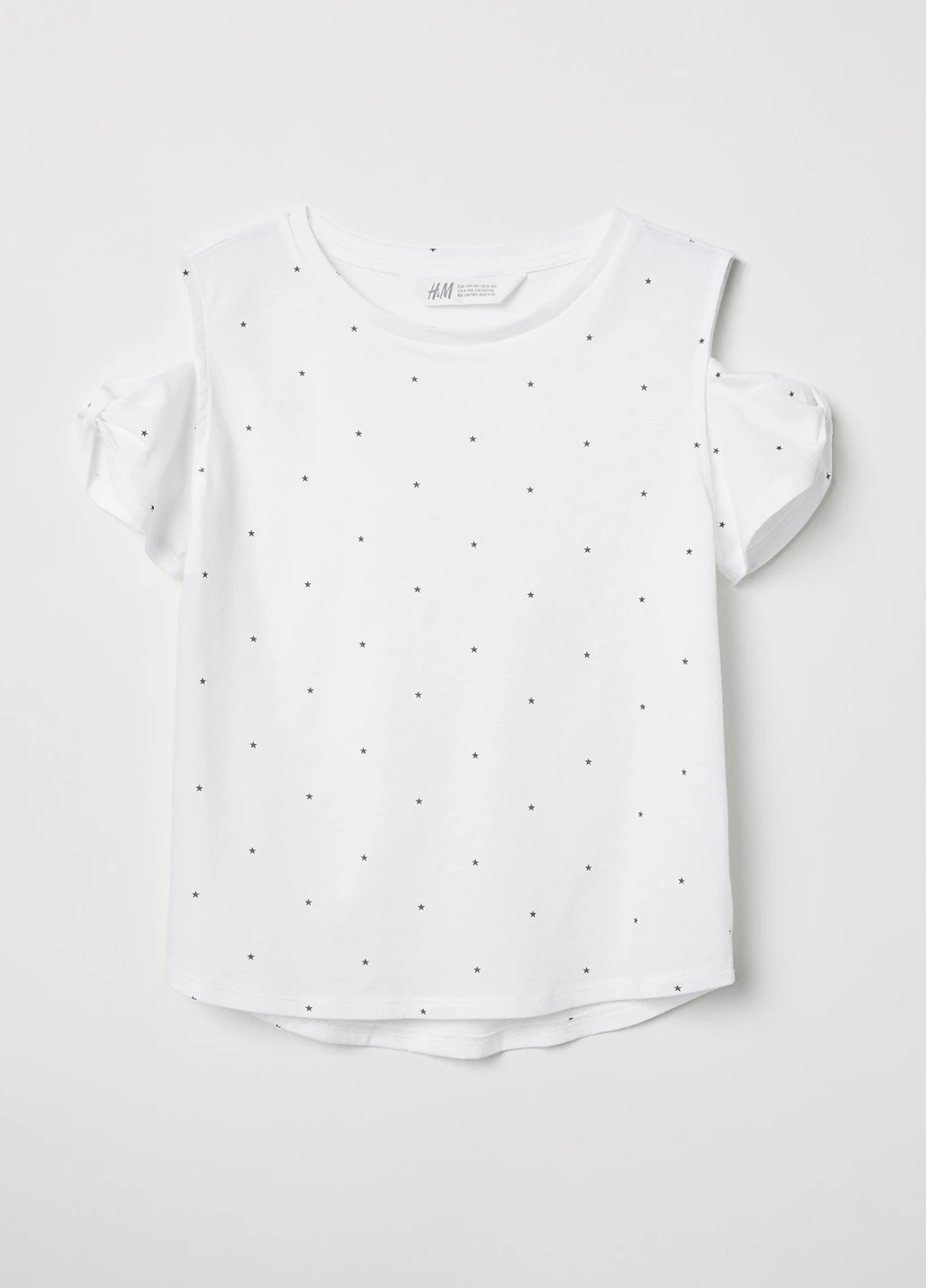 Біла літня футболка H&M