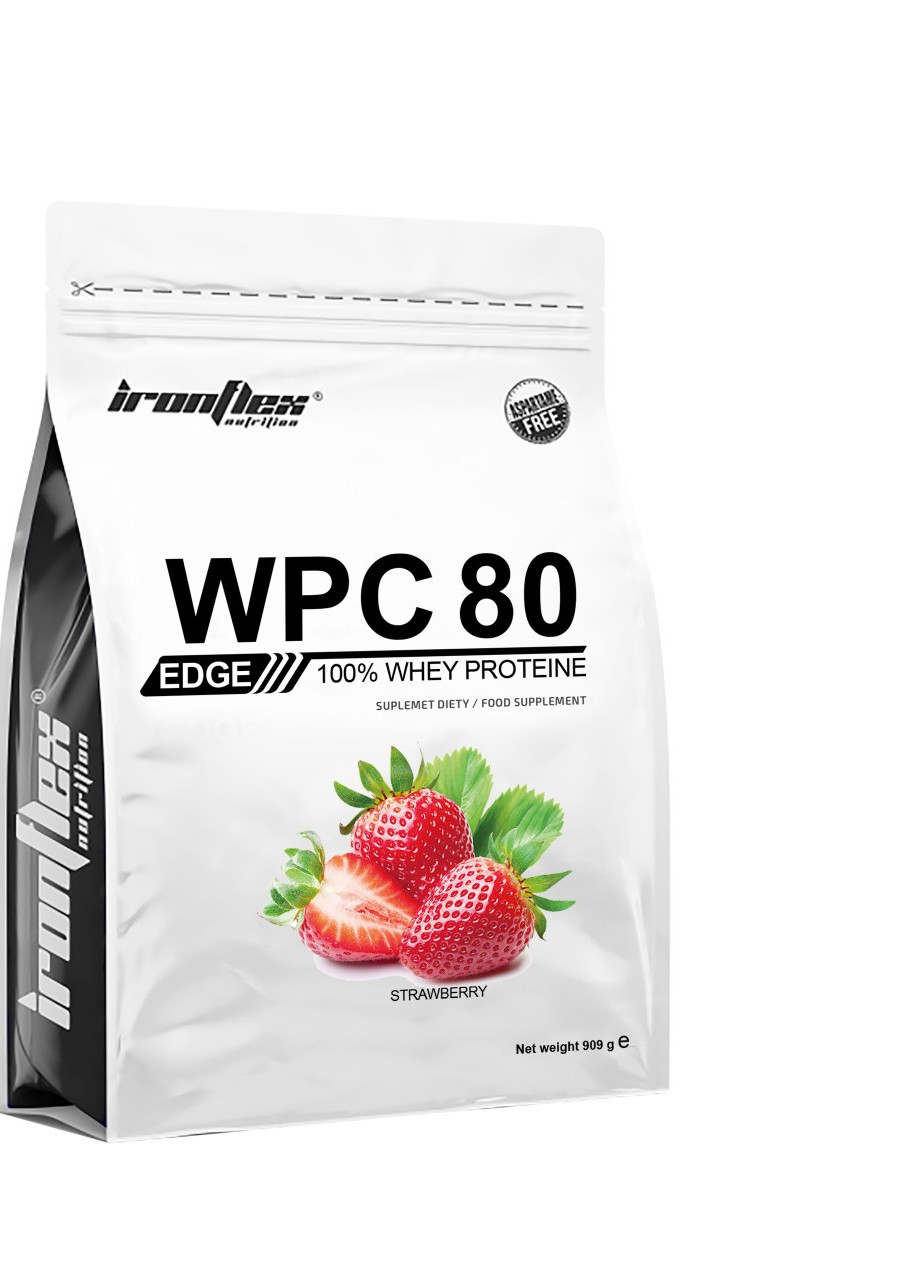 Протеин WPC EDGE Instant 909 g (Strawberry) Ironflex (255679205)