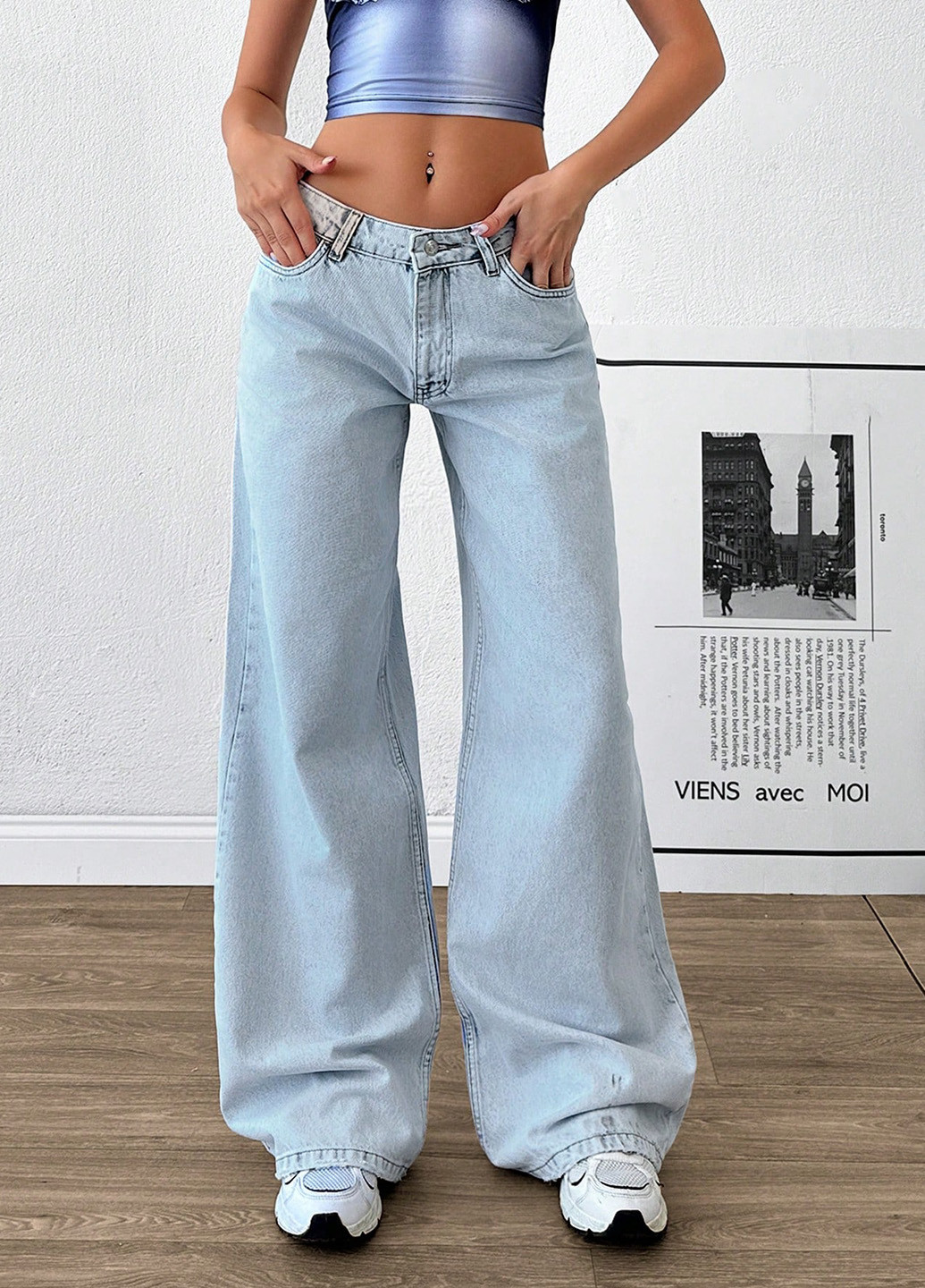 Джинси SHEIN - (342067767)