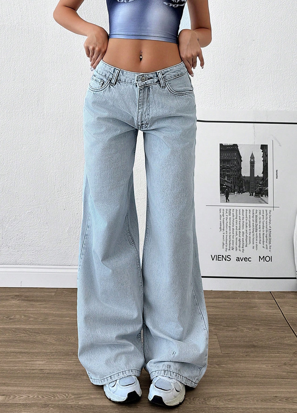 Джинси SHEIN - (342067767)