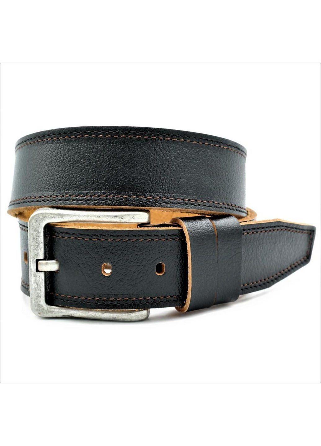 Шкіряний чоловічий ремінь Le-Mon (255405923)