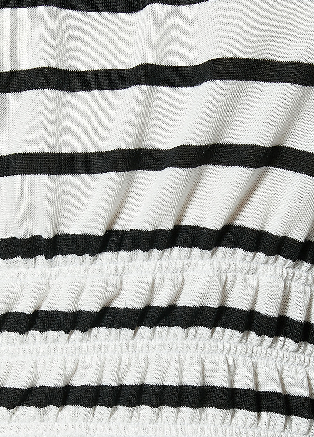 Чорно-біла літня футболка KOTON