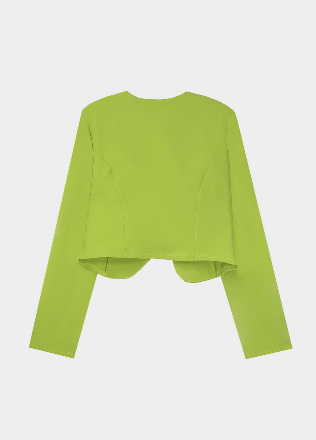 Салатовый женский жакет Piazza Italia однотонный - демисезонный