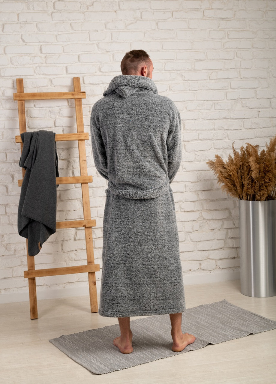 Теплый мужской халат на запах V.O.G. (254858157)