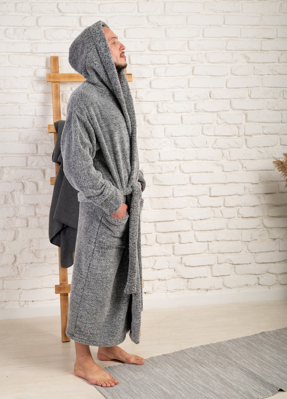 Теплый мужской халат на запах V.O.G. (254858157)