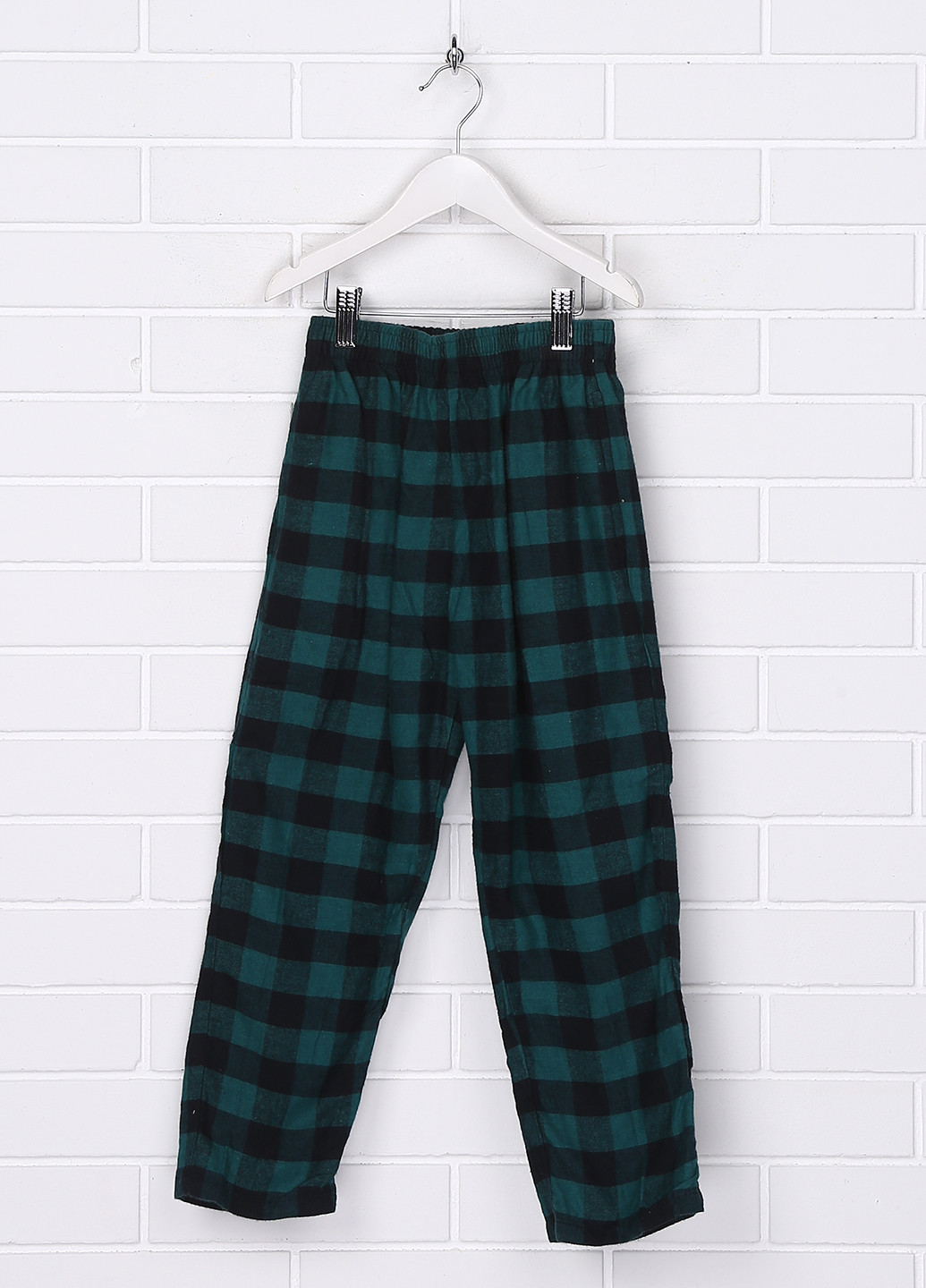 Зеленые кэжуал демисезонные брюки прямые No Brand