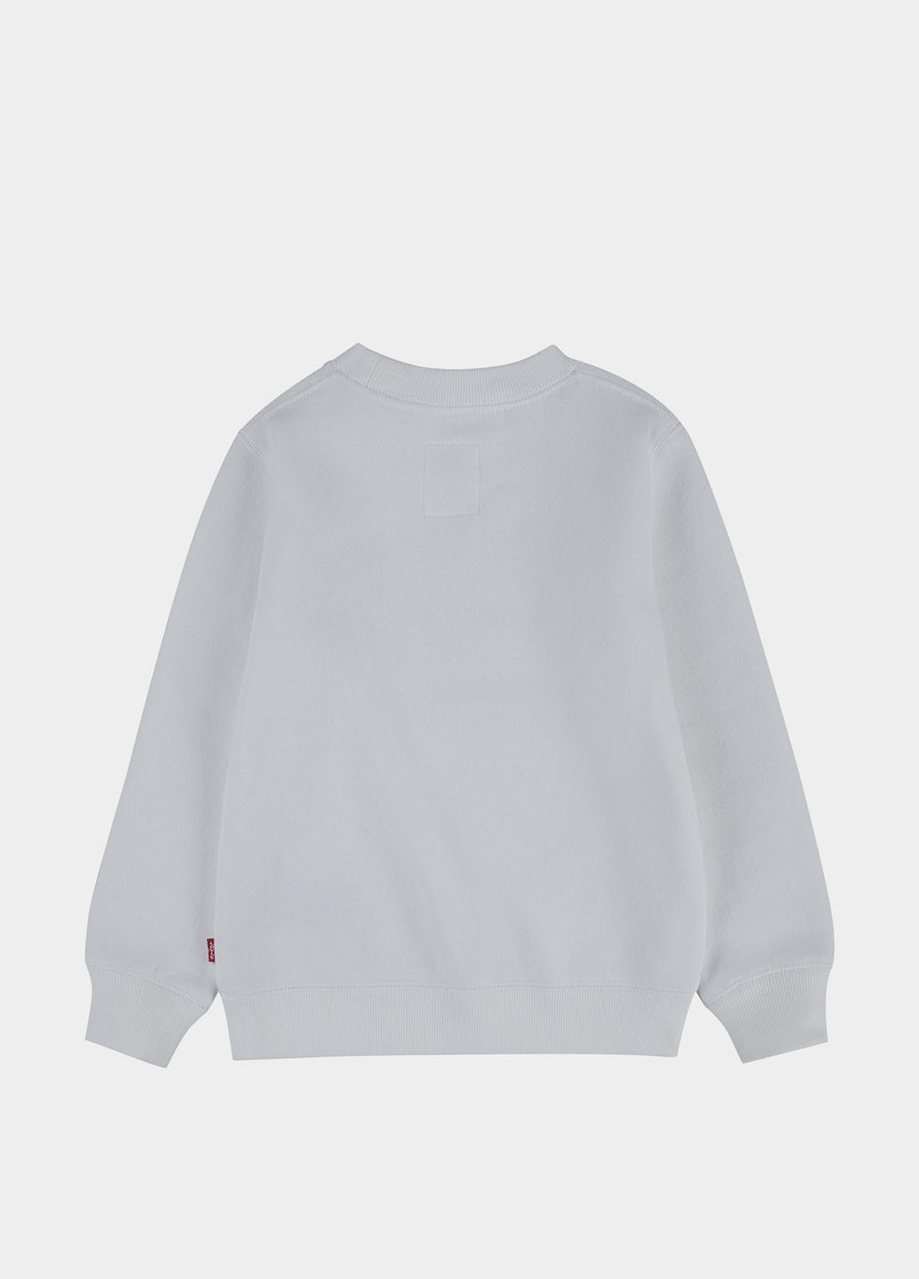 Levi's світшот логотип білий кежуал бавовна, трикотаж