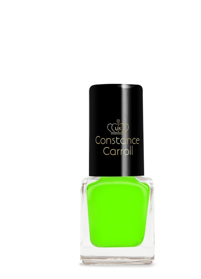 Лак для ногтей 76 Neon Green 6 мл Constance Carroll mini vinyl nail (256365369)