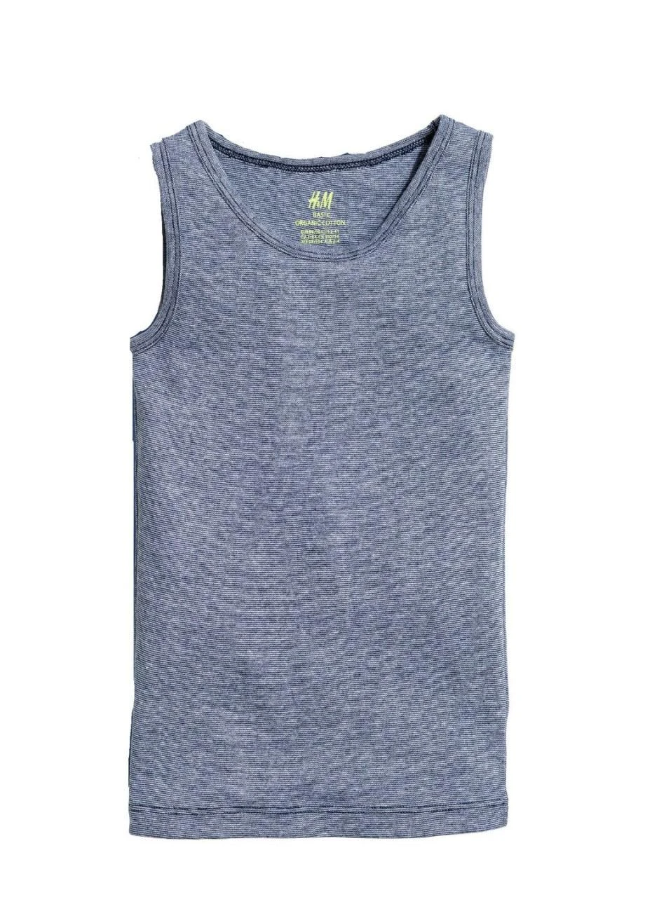 Синяя демисезонная майка H&M