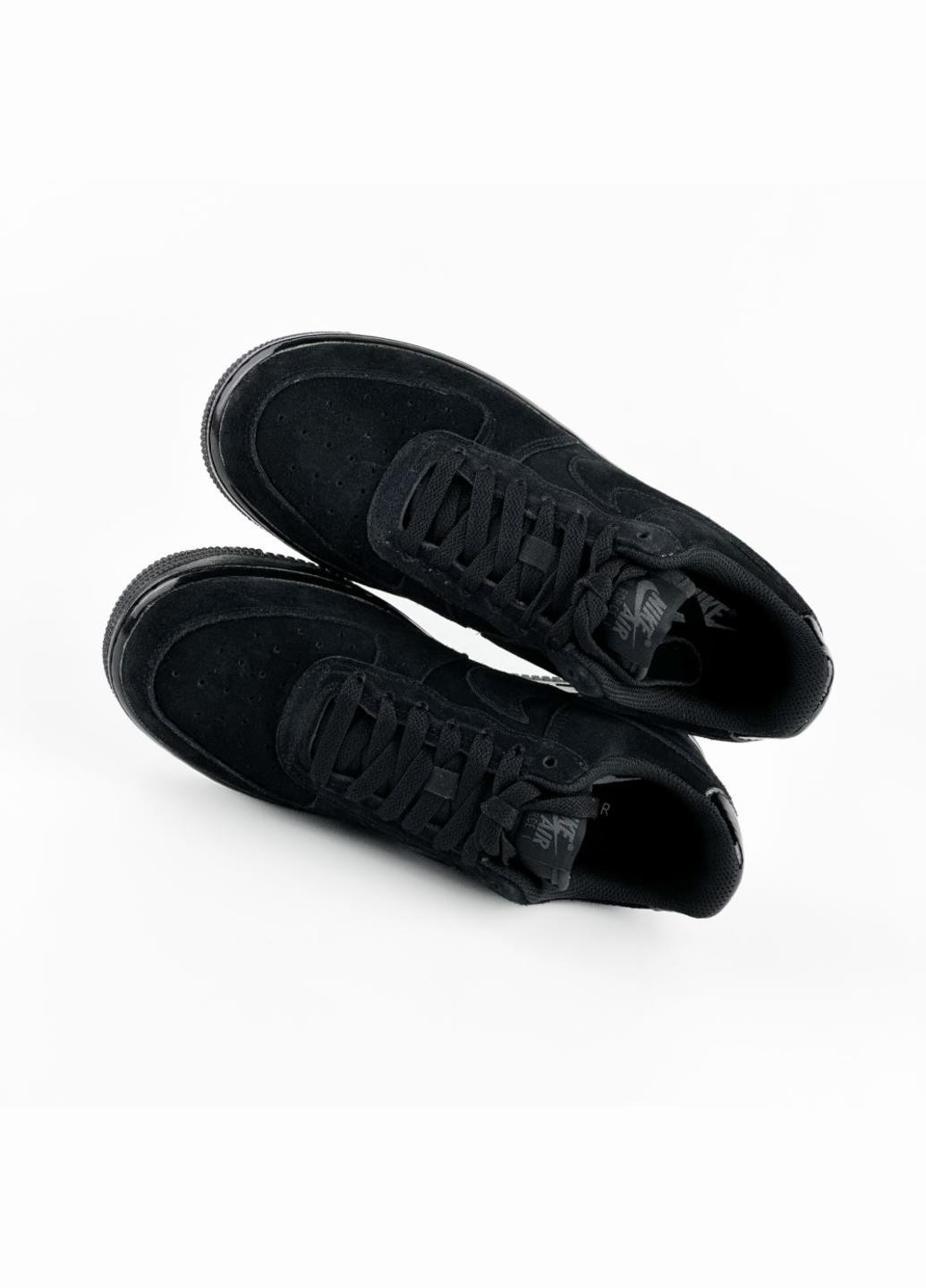 Кроссовки HM9659-001 Nike Air Force 1 Low '07 чёрные демисезоны (317265594)