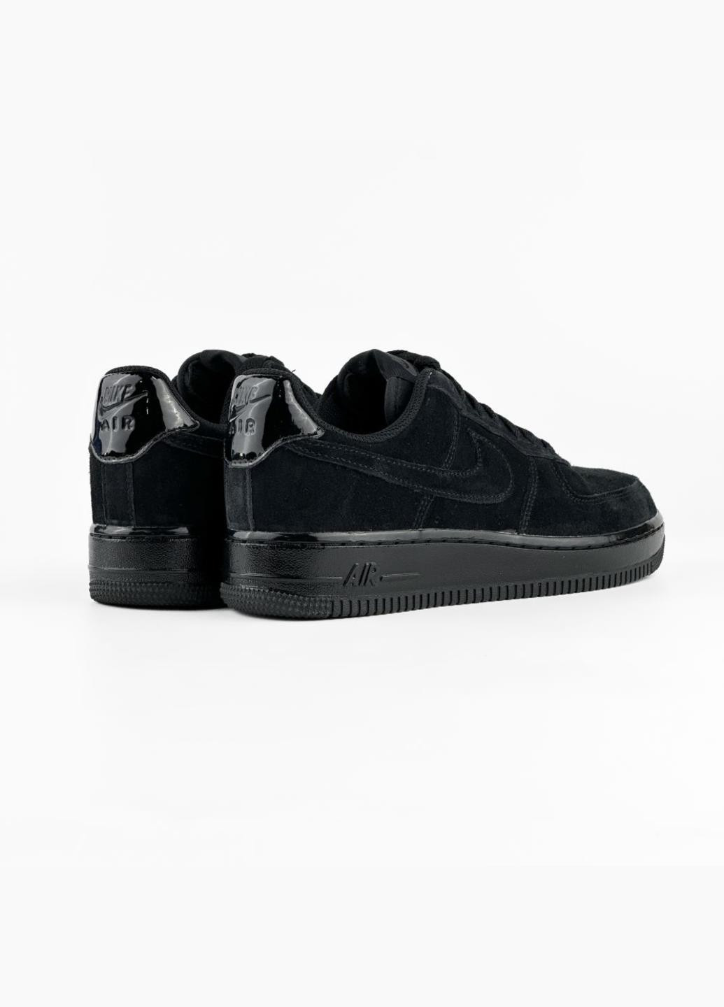 Кроссовки HM9659-001 Nike Air Force 1 Low '07 чёрные демисезоны (317265594)