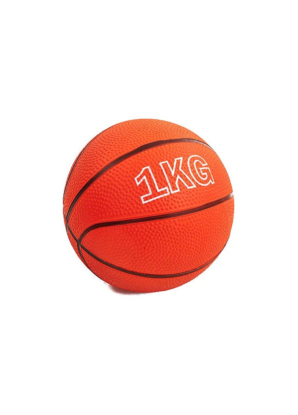 Медбол RB 1 кг (медичний м'яч-слембол без відскоку) EasyFit (243205438)