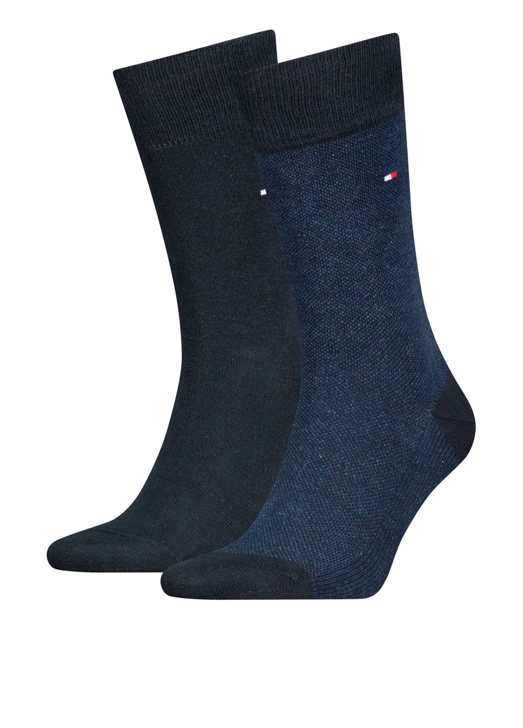 Сині шкарпетки (2 пари) Tommy Hilfiger однотонні (303686067)