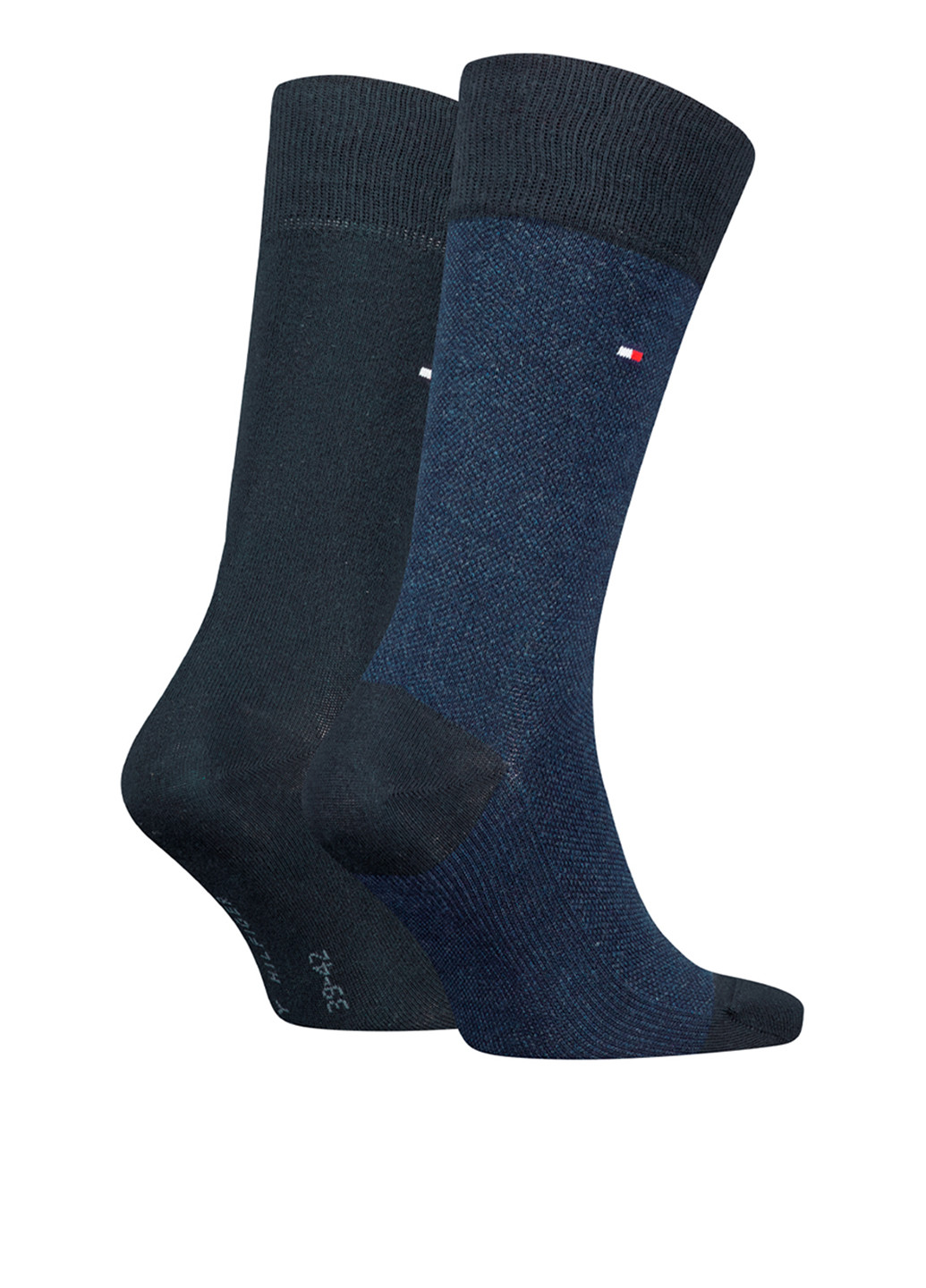 Сині шкарпетки (2 пари) Tommy Hilfiger однотонні (303686067)