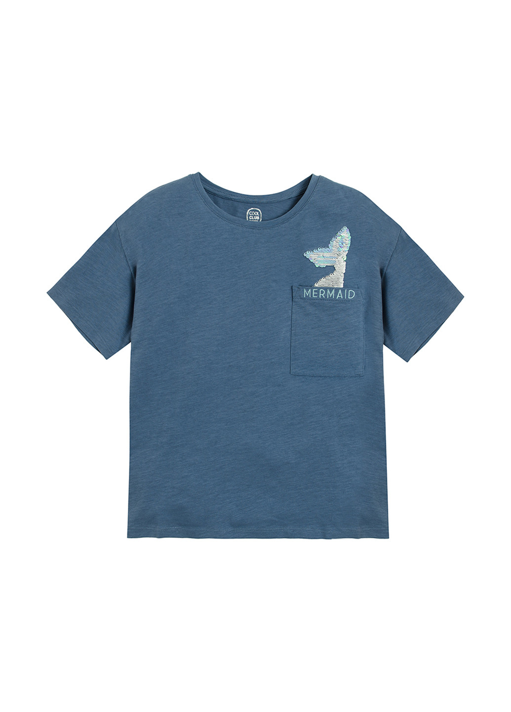 Сіро-голубий літня футболка Cool Club