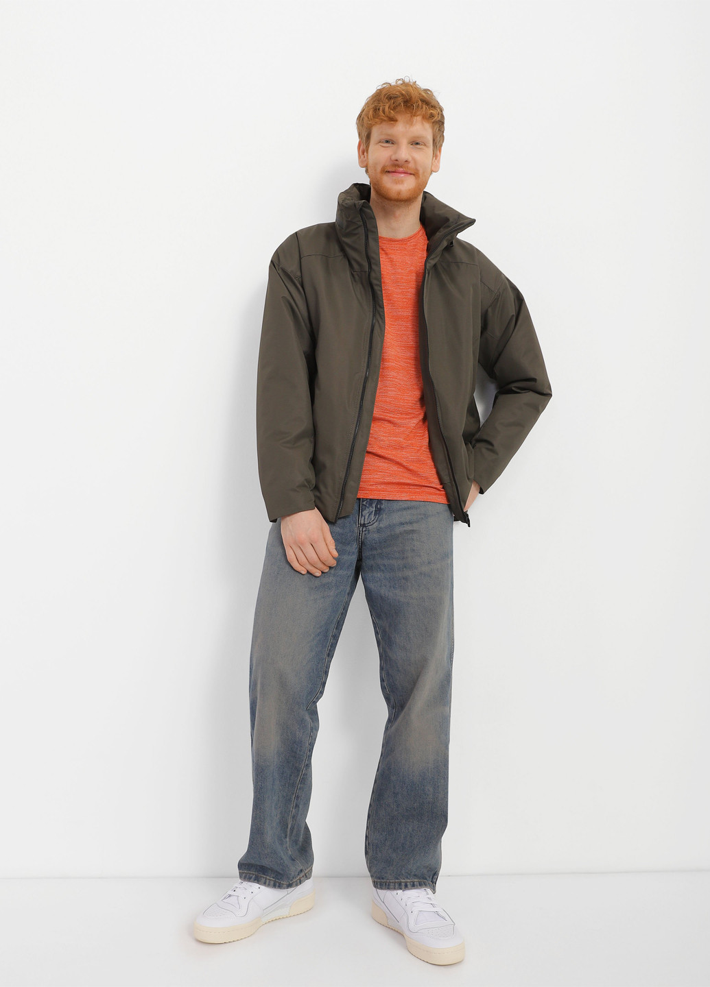 Оливкова (хакі) демісезонна куртка Braska ADK-1/319