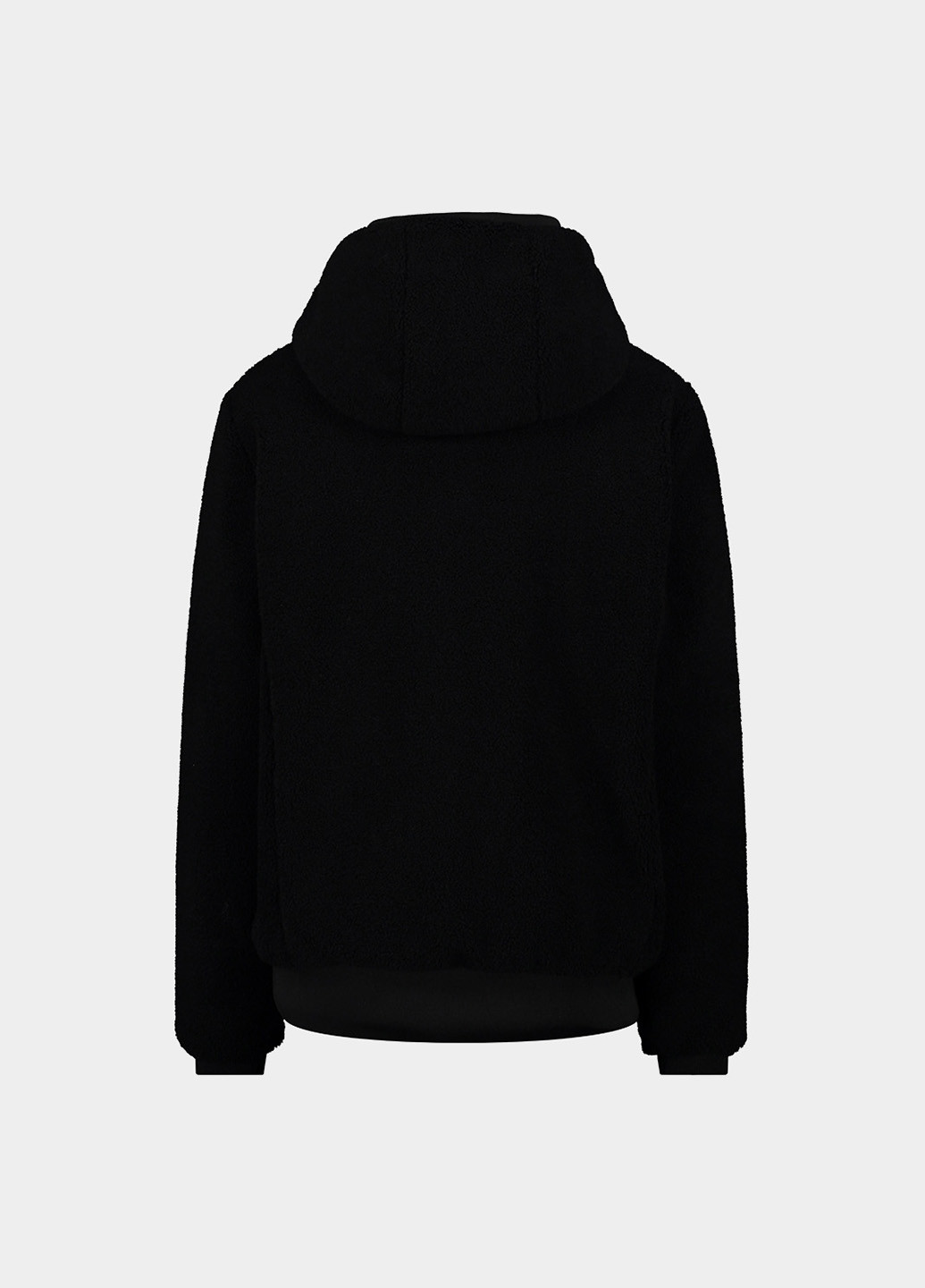 Черная зимняя куртка CMP JACKET FIX HOOD TEDDY FUR