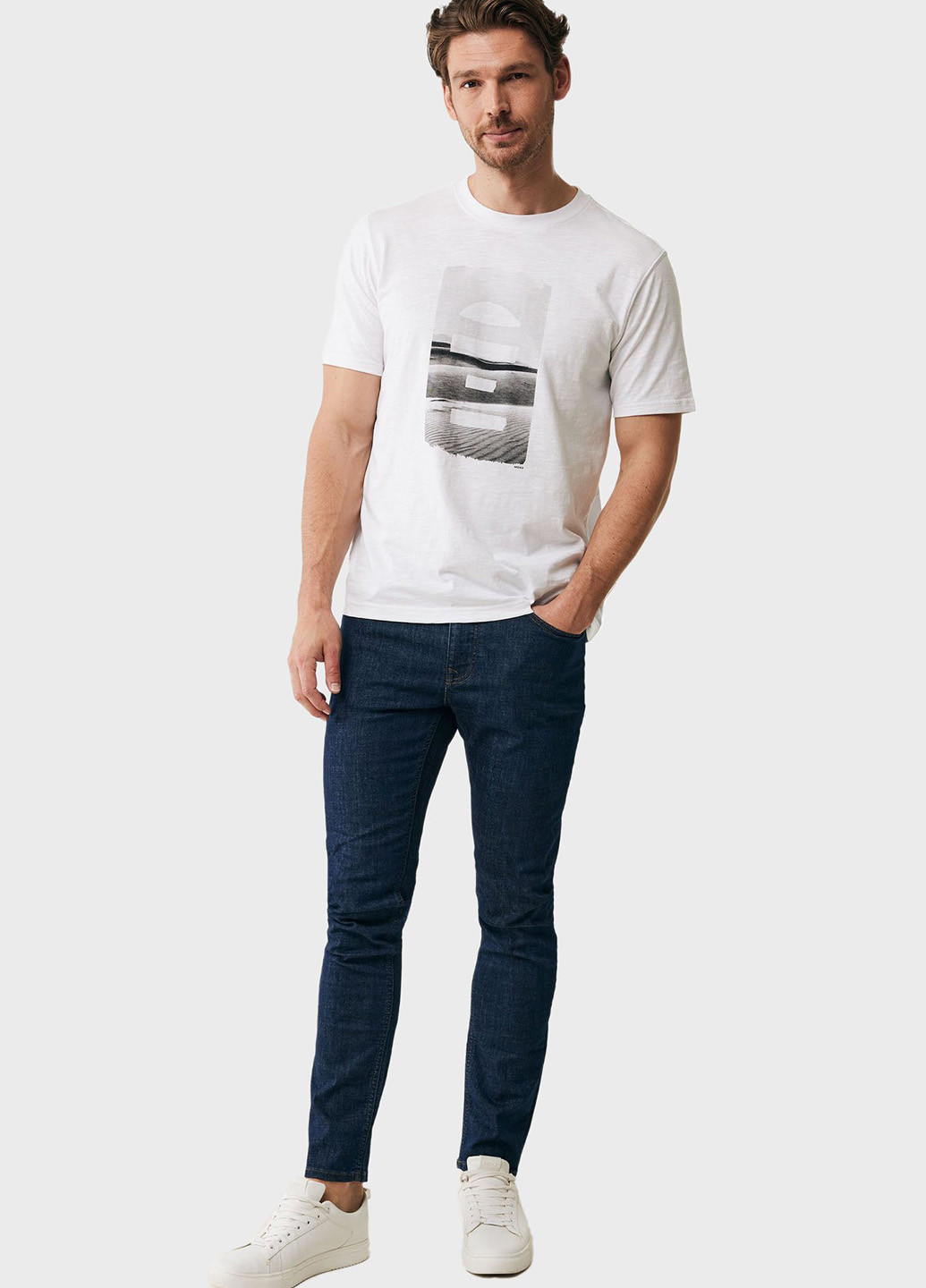 Белая футболка Mexx