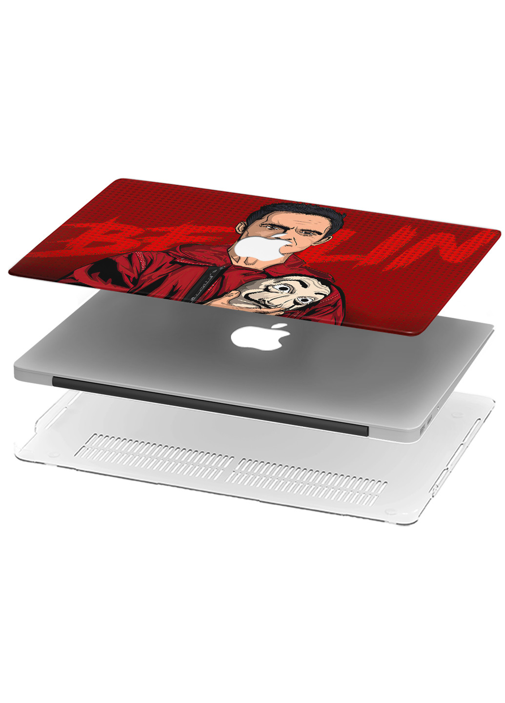 Чехол пластиковый для Apple MacBook Pro 13 A2289/A2251/A2338 Бумажный дом Берлин (Paper house) (9772-2290) MobiPrint (218987353)
