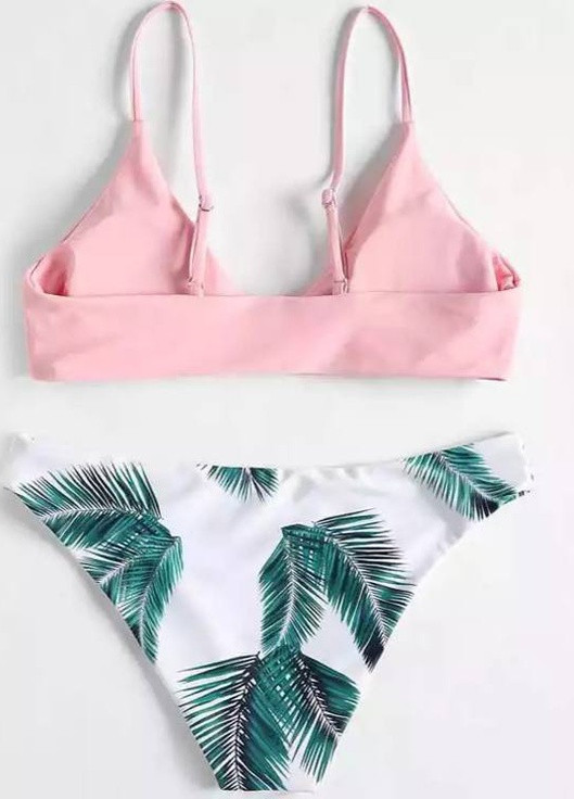 Рожевий літній ніжний жіночий купальник No Brand