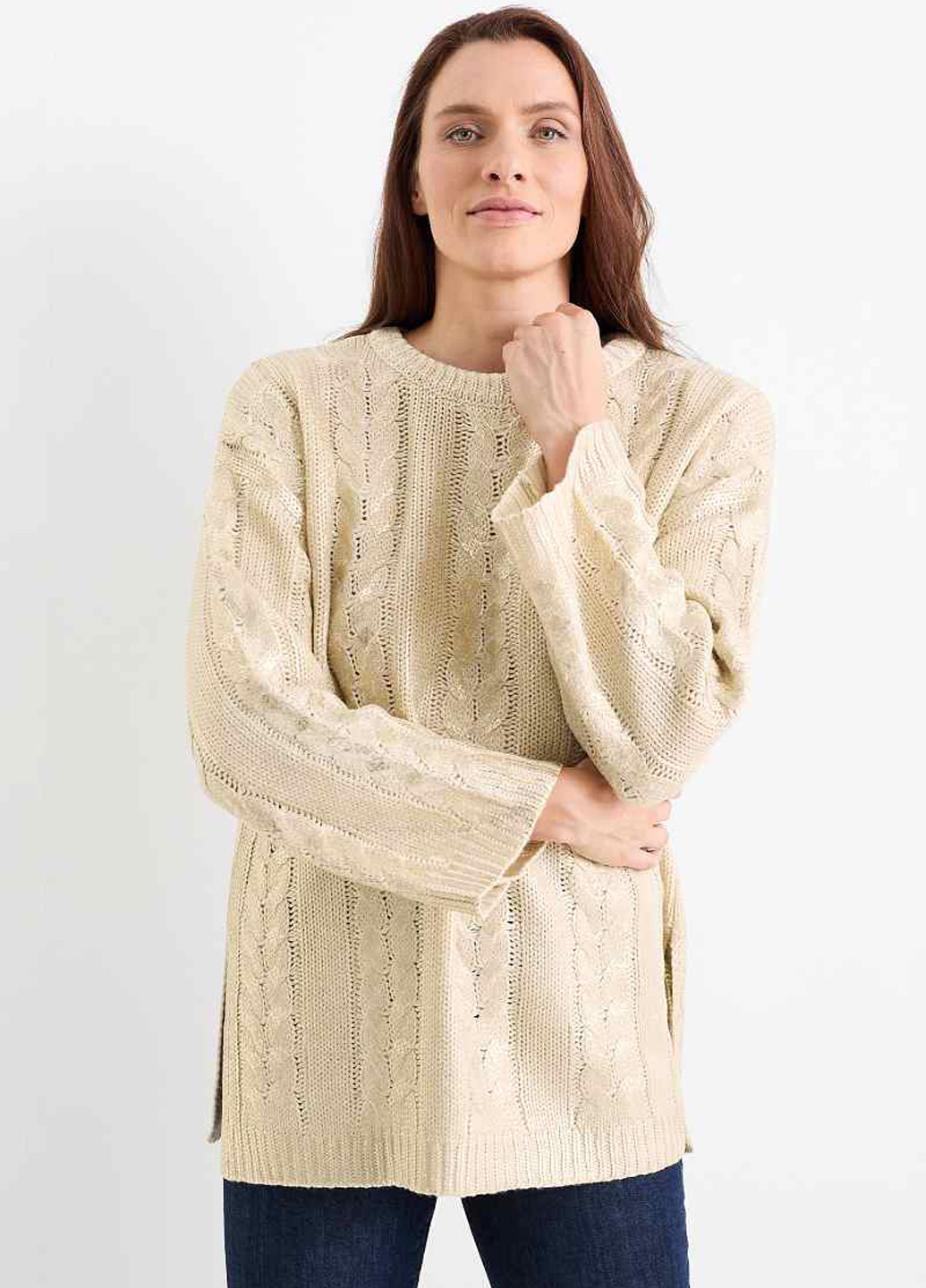 Бежевий демісезонний джемпер джемпер C&A