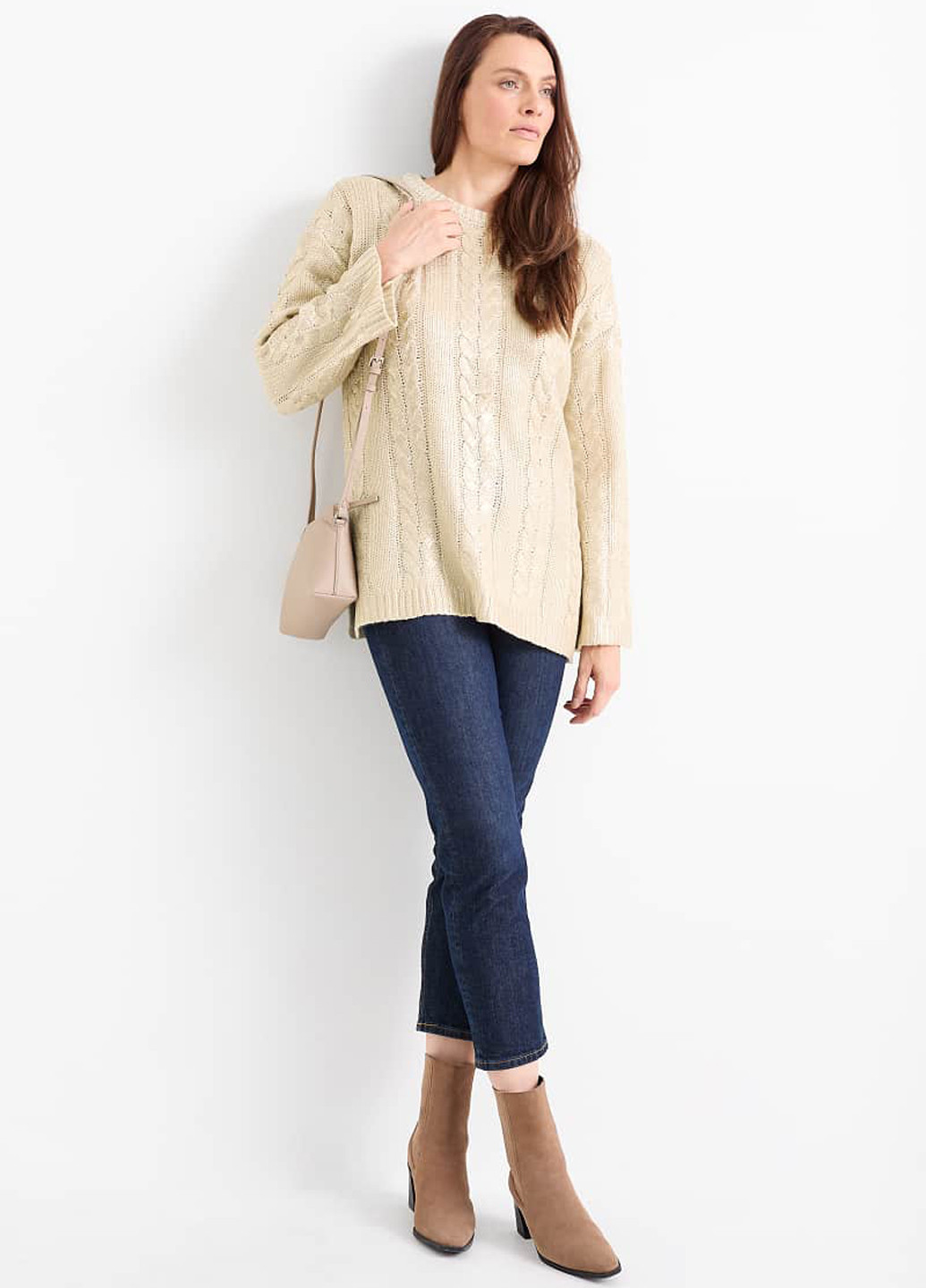 Бежевий демісезонний джемпер джемпер C&A