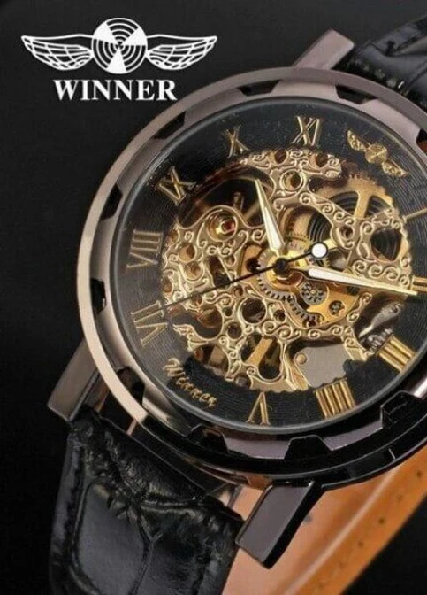 Чоловічі Годинники Chokolate механічні Winner (225541883)