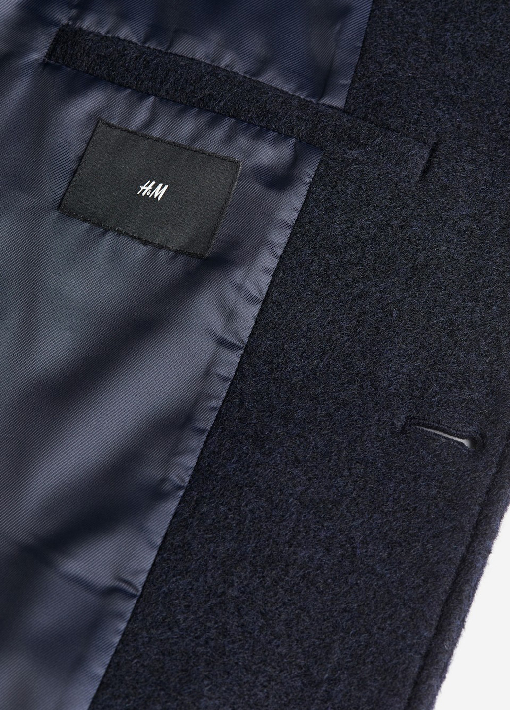 Темно-синя демісезонна куртка H&M