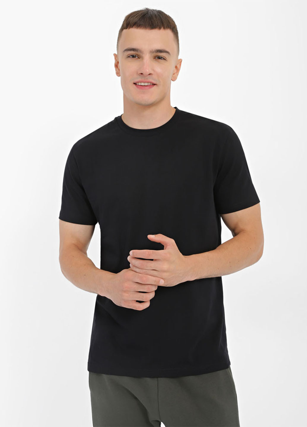Чорна футболка Promin