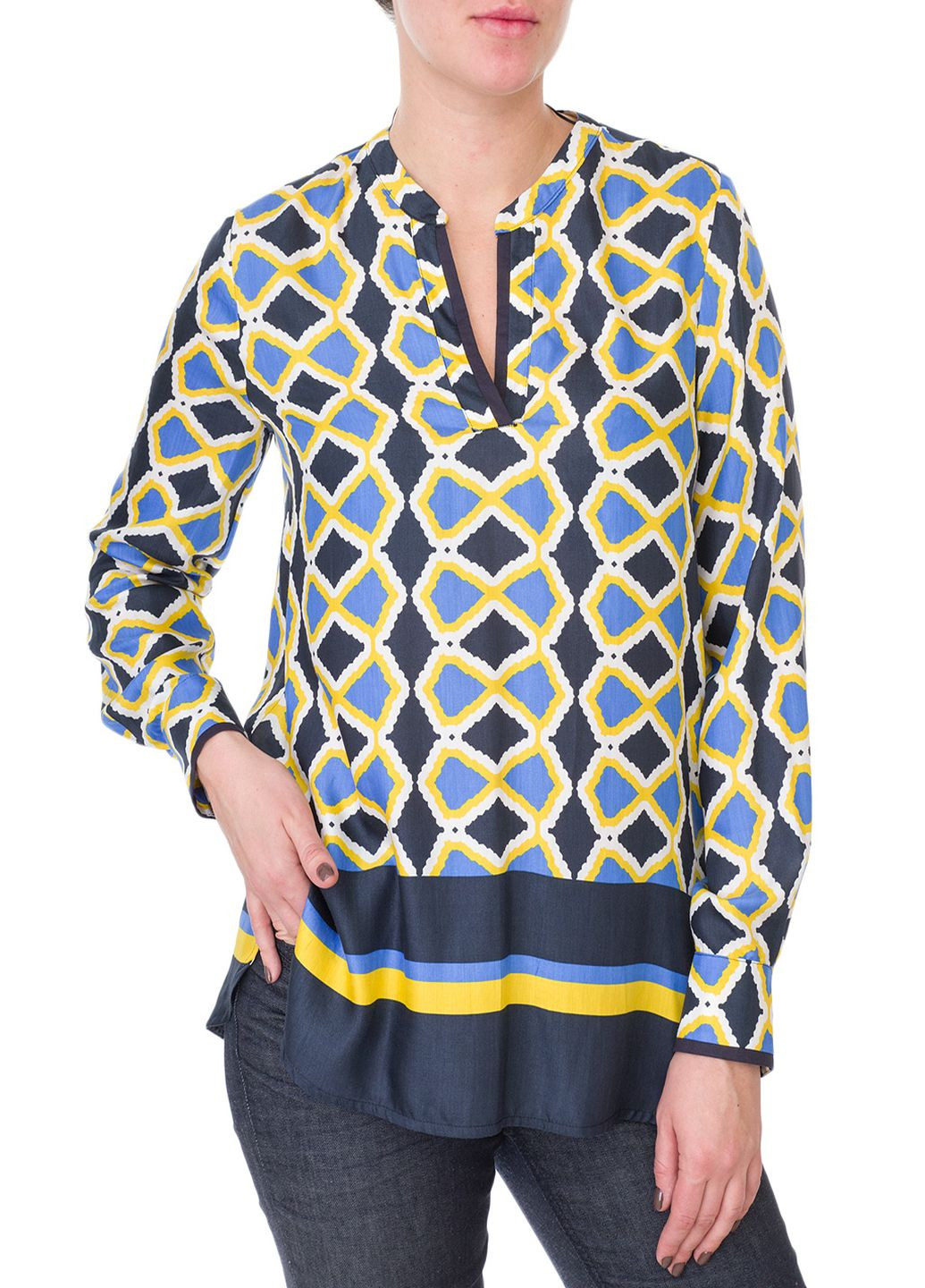 Комбинированная демисезонная блуза Marc Aurel