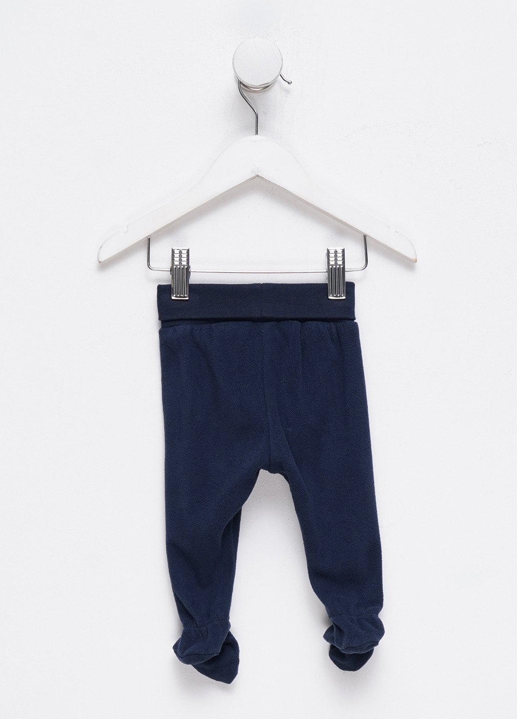H&M ползунки однотонный темно-синий повседневный полиэстер производство - Вьетнам