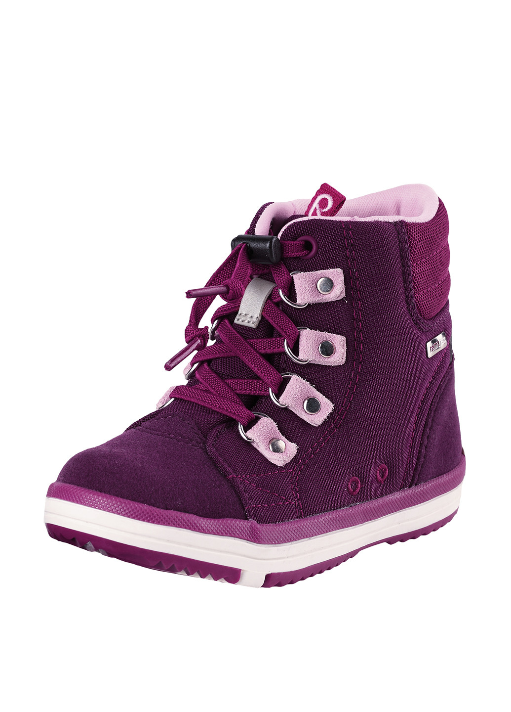 Темно-фиолетовые кэжуал осенние ботинки Reima
