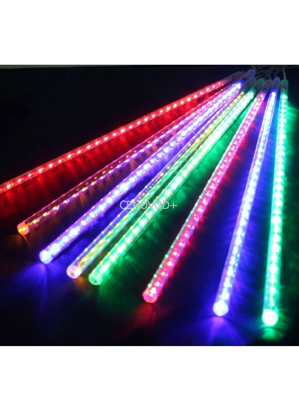 Гірлянда падаючий сніг метеоритний дощ 50 см 8 шт (2344342-Т) Мультиколор Francesco Marconi (249929026)