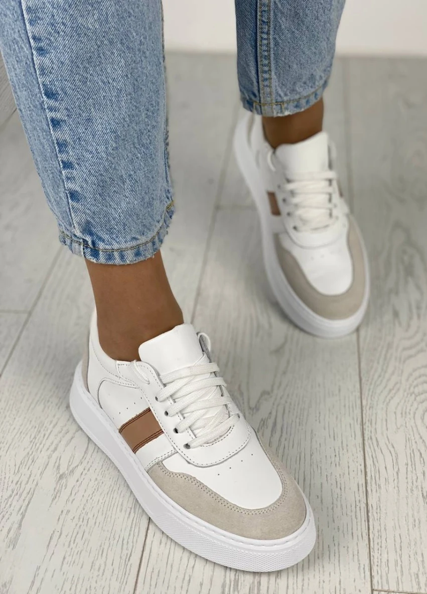 Белые кеды shoesband Brand