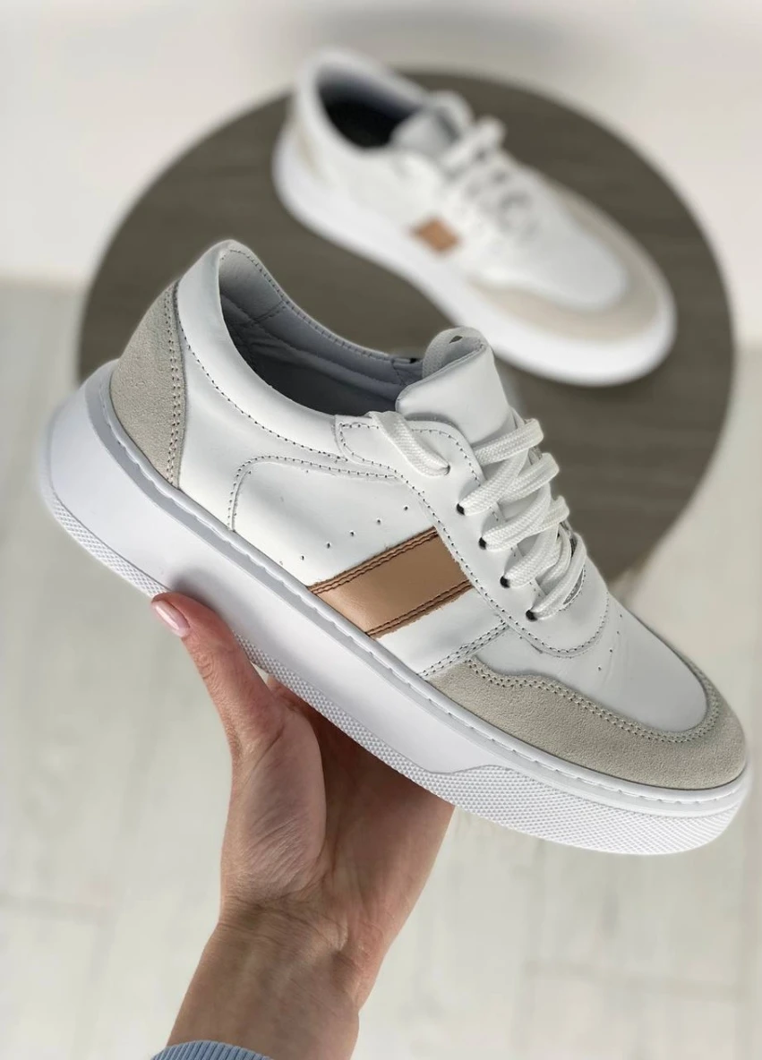 Белые кеды shoesband Brand