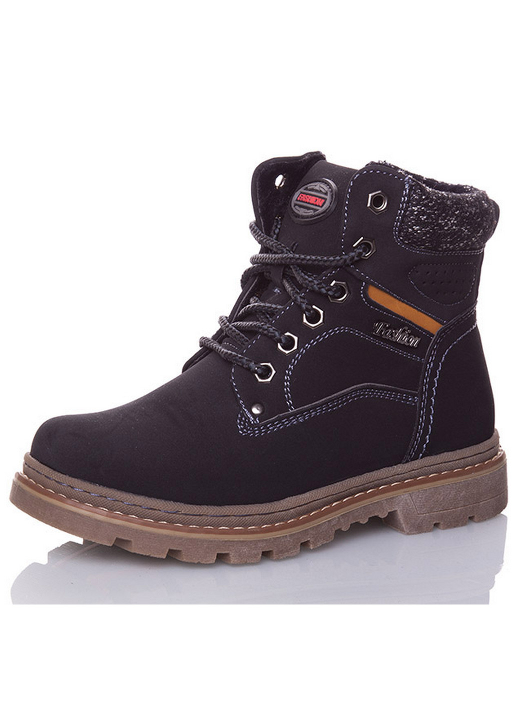 Черные кэжуал осенние зимние ботинки c6002 36 черный Paliament